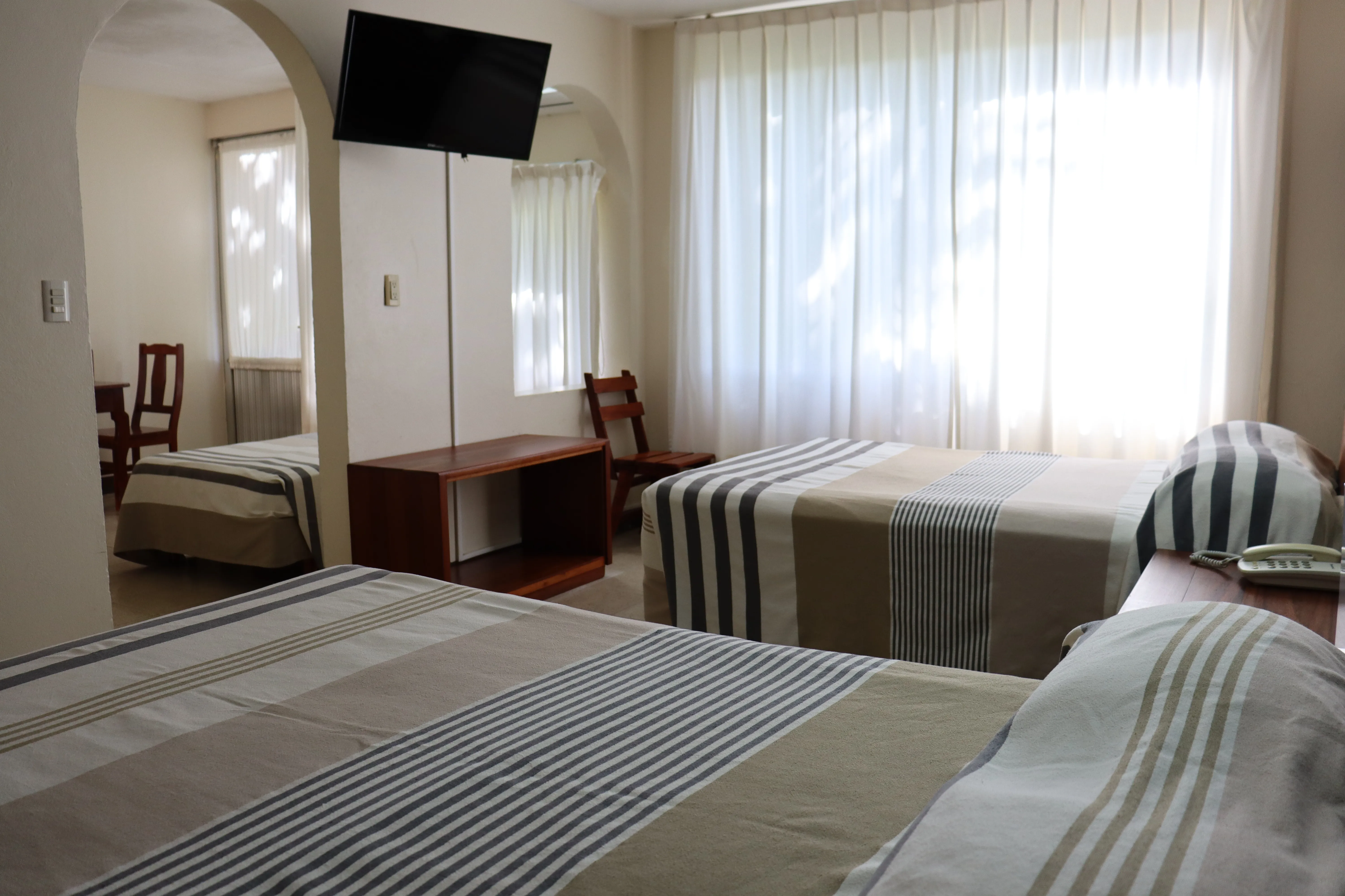 Habitación Familiar espaciosa en Hotel Barlovento Puerto Escondido